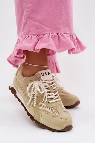 Dámske semišové tenisky D&A