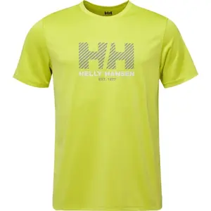 Helly Hansen HH TECH GRAPHIC UPF 50+ T-SHIRT 2.0 Pánske tričko, žltá, veľkosť