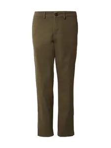 SELECTED Chino nohavice 'SLHZ196-DANIEL'  olivová