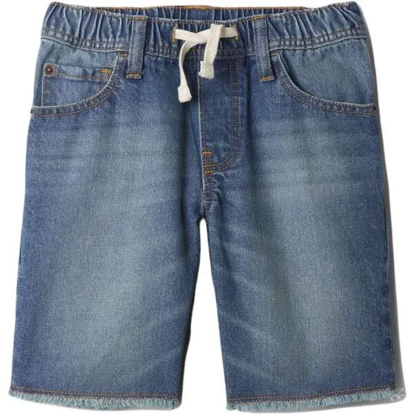 GAP DENIM Chlapčenské šortky, modrá, veľkosť