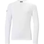 Helly Hansen JR WATERWEAR RASHGUARD Dětské vodácké triko, bílá, velikost