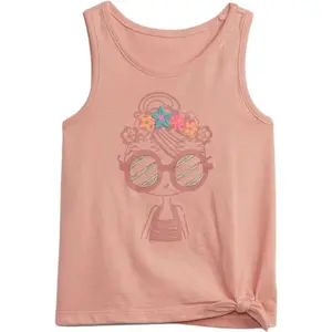 GAP BABY Dětské tílko, lososová, velikost