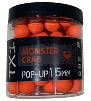 Shimano plovoucí boilie tx1 pop up monster crab orange - 15 mm 80 g