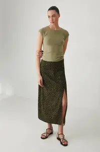 Sukně s příměsí lnu Medicine