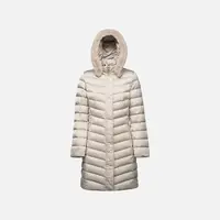 Beige Women's Quilted Jacket Geox Bettanie - Women's