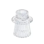 Glass Candlestick Holder