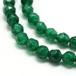 Natural White Jade Bead Strands