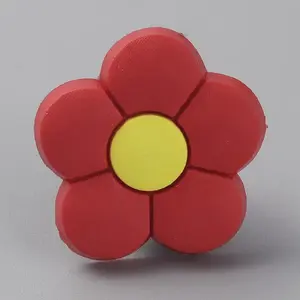 Flower PVC Plastic Shoelace Charms