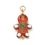 Christmas Handmade Lampwork Pendants