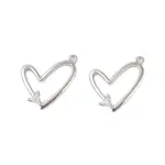 Glass Clear Rhinestone Pendants