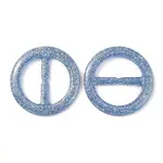 Flat Round Resin Buckle Clasps