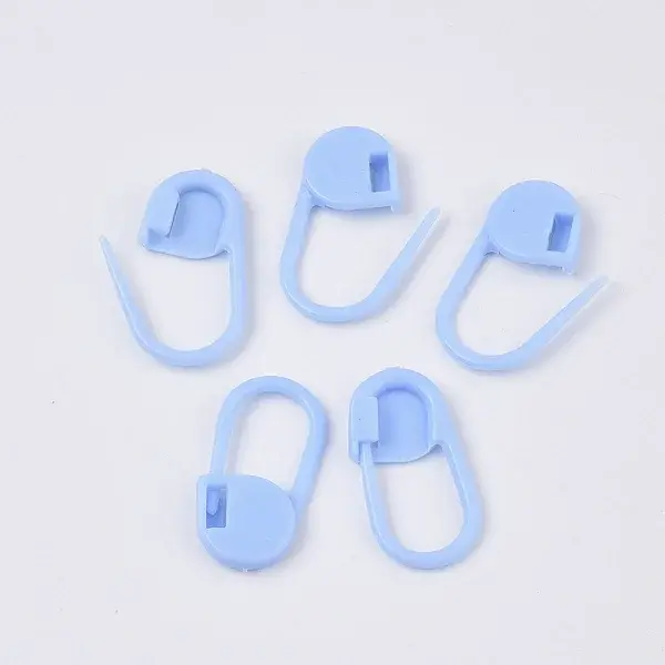 Plastic Knitting Crochet Locking Stitch Markers Holder