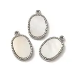 304 Stainless Steel with Shell Pendants