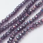 Electroplate Glass Beads Strands