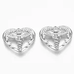 Brass Micro Pave Cubic Zirconia Pendants