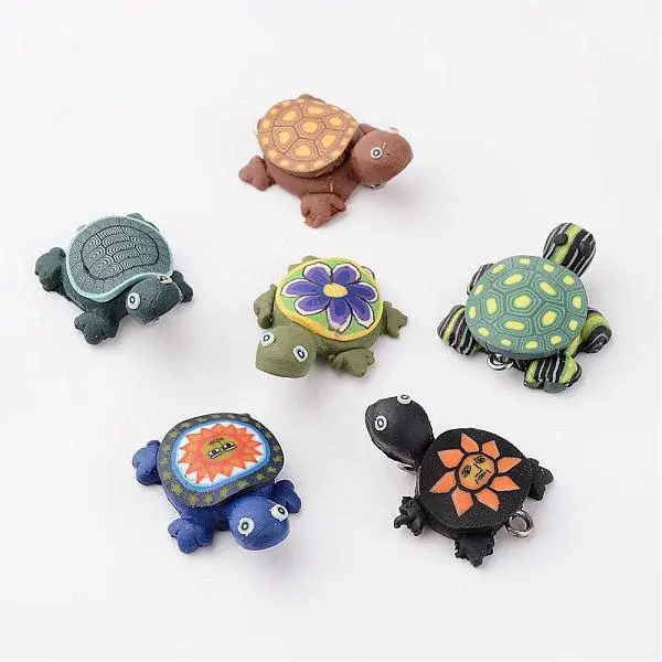 Handmade Polymer Clay Pendants