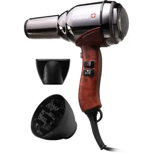 Valera Swiss Steel-Master Light fén na vlasy Black Chrome 1 ks