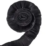 5M Double Layer Polyester Pleated Lace Ribbon
