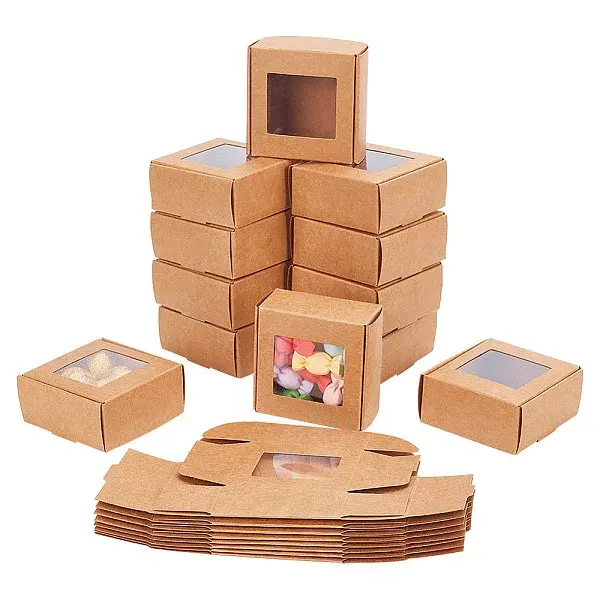 Square Paper Folding Gift Boxes