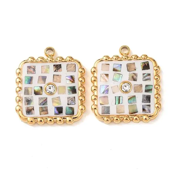 304 Stainless Steel Enamel Pendants