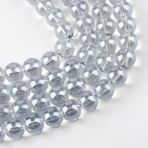 Electroplate Glass Beads Strands