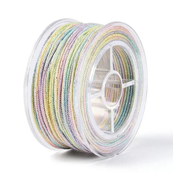 27M Segment Dyed Round Polyester Twisted Cords