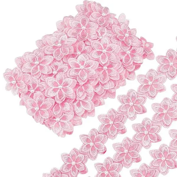 5 Yards Organza Lace Embroidery Costume Accessories