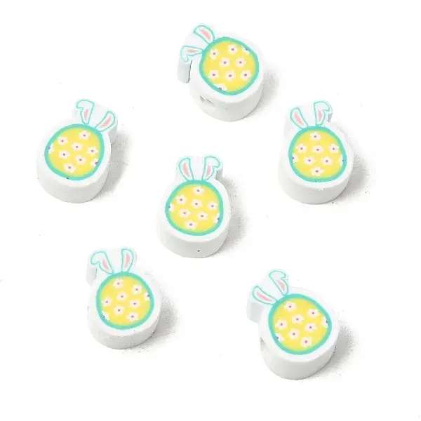 Easter Handmade Polymer Clay Beads