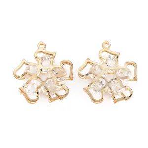 Rack Plating Eco-Friendly Iron Pendants