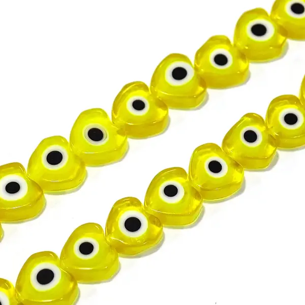 Handmade Evil Eye Lampwork Beads Strands