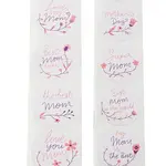 Mother's Day 8 Styles Stickers Roll