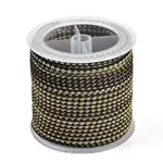 11M Polyester Braided Cord with Cotton Core & Metallic Thread