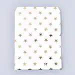 Star Pattern Eco-Friendly Kraft Paper Bags