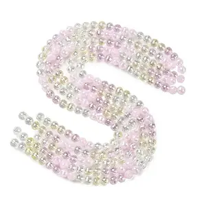 Electroplate Glass Beads Strands