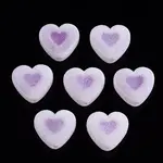 Flocky Acrylic Beads