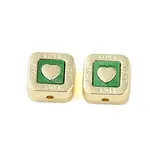 Rack Plating Alloy with Acrylic Beads