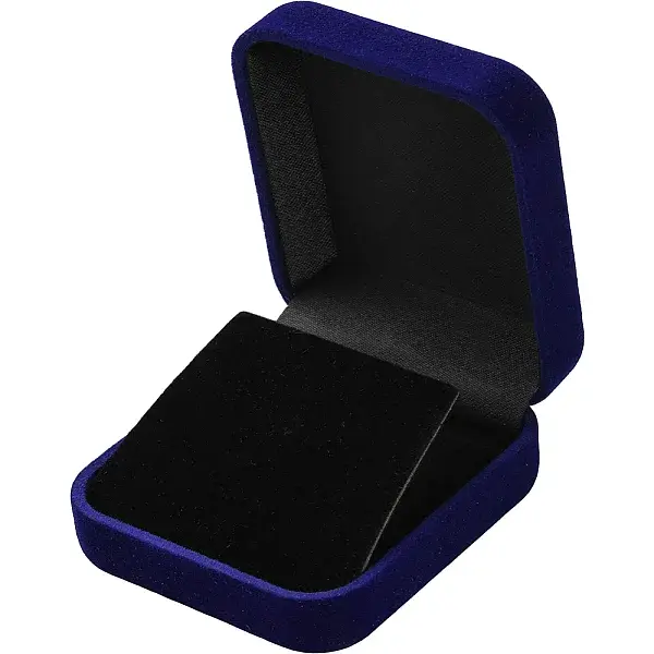 Square Velvet Bangle Storage Boxes with Black Inside