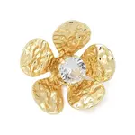 Brass Micro Pave Cubic Zirconia Pendants
