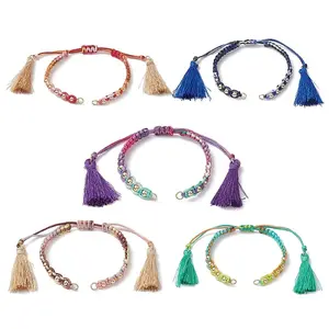 Polyester Braided Bead Bracelet Making