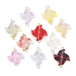 Glass Windmill Connector Charms
