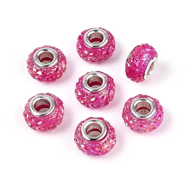 Opaque Resin European Beads