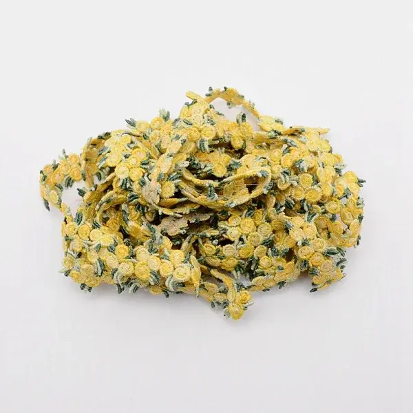 Flower Polyester Trim Ribbon