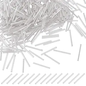 400Pcs Glass Bugle Beads