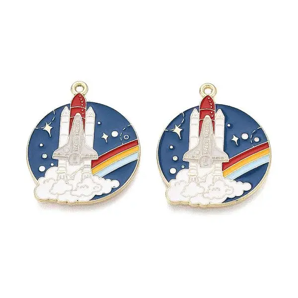 Alloy Enamel Pendants