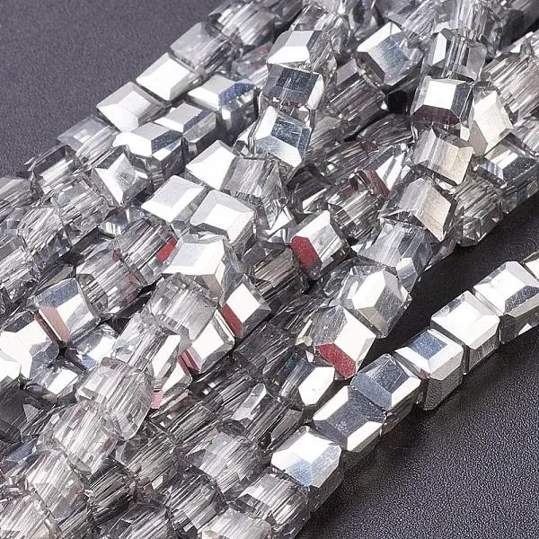 Electroplate Glass Beads Strands