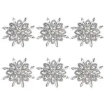 6Pcs Alloy Garment Accessories