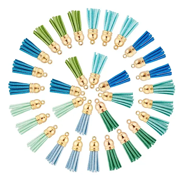 Faux Suede Tassel Pendant Decorations