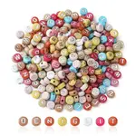 Opaque Mixed Color Acrylic Beads