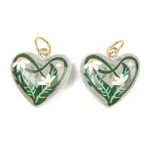 Printed Opaque Acrylic Pendants