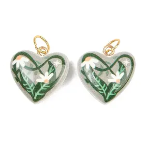 Printed Opaque Acrylic Pendants